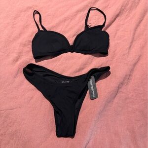 Chic Black Bikini Set